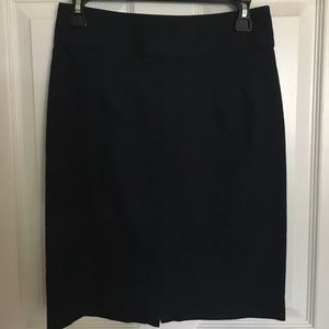 Navy Blue Pencil Skirt